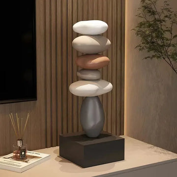 Miniaturas Decorativas em Resina para Escritório e Sala Estilo Moderno